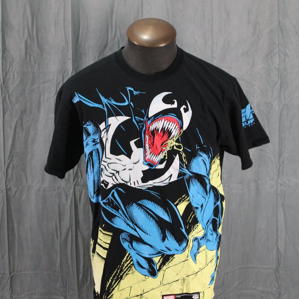 Skateboard Shirt - Huf x Marvel Venom Big Graphic - Men's Large